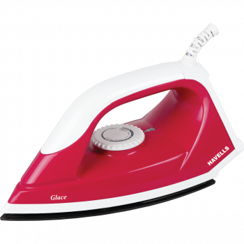 Havells Glace Ruby Dry Iron | 750 W | Red