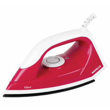 Havells Glace Ruby Dry Iron | 750 W | Red