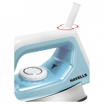 Havells Hawk Heavy Weight Dry Iron | 1100 W | Blue