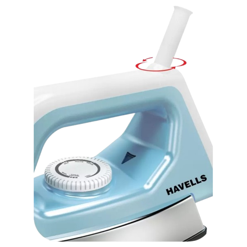 Havells Hawk Heavy Weight Dry Iron | 1100 W | Blue Havells Hawk Heavy Weight Dry Iron | 1100 W | Blue