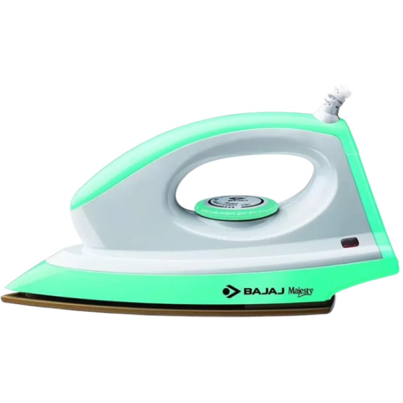 Bajaj Majesty Canvas Dry Iron | 1000 W | Green Bajaj Majesty Canvas Dry Iron | 1000 W | Green