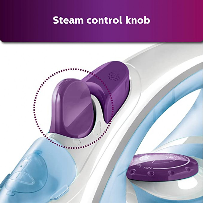 Philips Steam Iron with Spray | 1440 W | Blue | GC1905 Philips Steam Iron with Spray | 1440 W | Blue | GC1905
