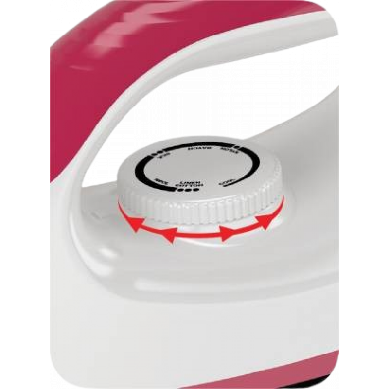 Havells Czar Dry Iron | 1000 W | Ruby And White Havells Czar Dry Iron | 1000 W | Ruby And White