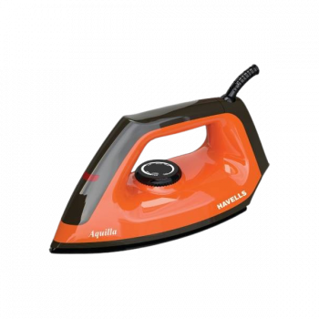 Havells Aquilla Dry Iron | 1000 W | Orange & Black