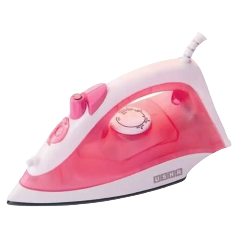 Usha Steam Iron | 1300 W | Pink | SI 3813C Usha Steam Iron | 1300 W | Pink | SI 3813C