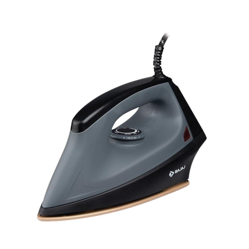 Bajaj Herculo Dry Iron | 1100 W | Black & Grey