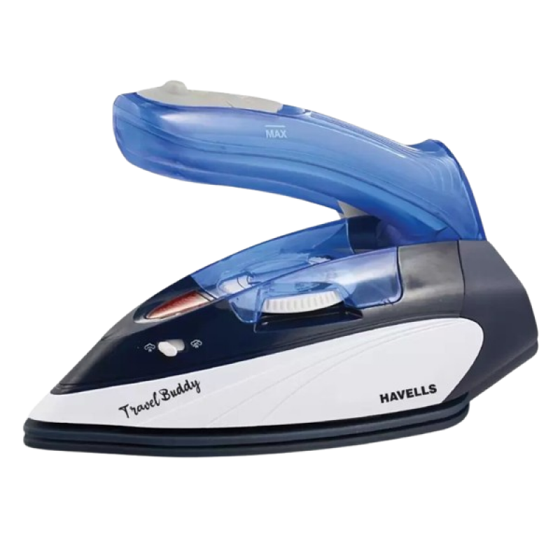 Havells Plastic Travel Buddy Steam Iron | 800 Watt Havells Plastic Travel Buddy Steam Iron | 800 Watt