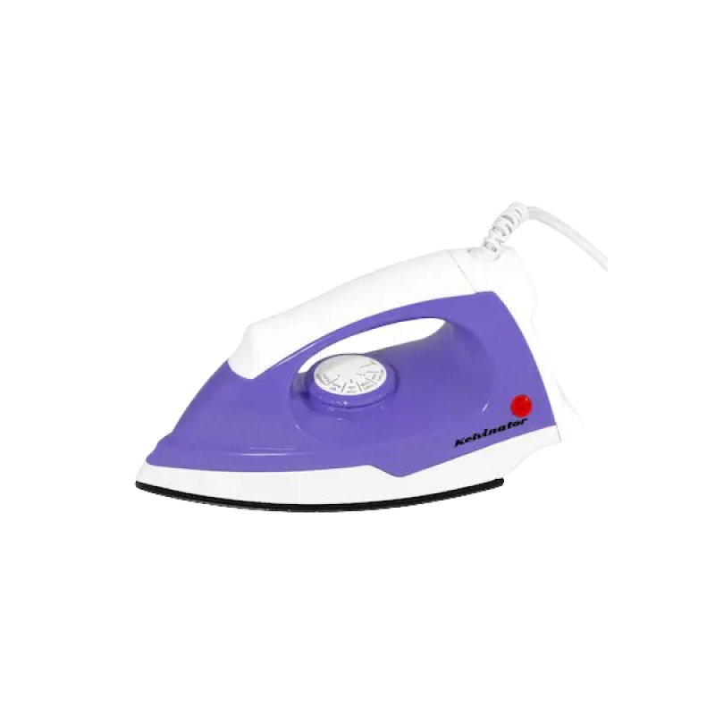 Kelvinator Dry Iron | 1100 Watts | Purple and White | KDIP11211 Kelvinator Dry Iron | 1100 Watts | Purple and White | KDIP11211