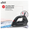 Havells Dry Iron Dazzle | 1100W | Press German Technology Non Sick Coated Sole Plate | Black