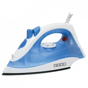 USHA Steam Iron | 1300 W | White and Blue | SI 3713