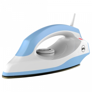 BPL Dry Iron with LED Indicator | 1000 W | Blue & White | BDIS0011