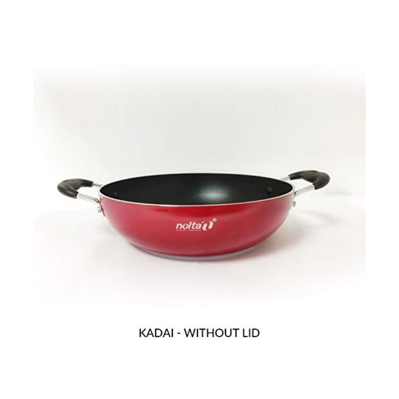 Nolta Popular Series Kadai with Glass Lid | 28 cm Nolta Popular Series Kadai with Glass Lid | 28 cm