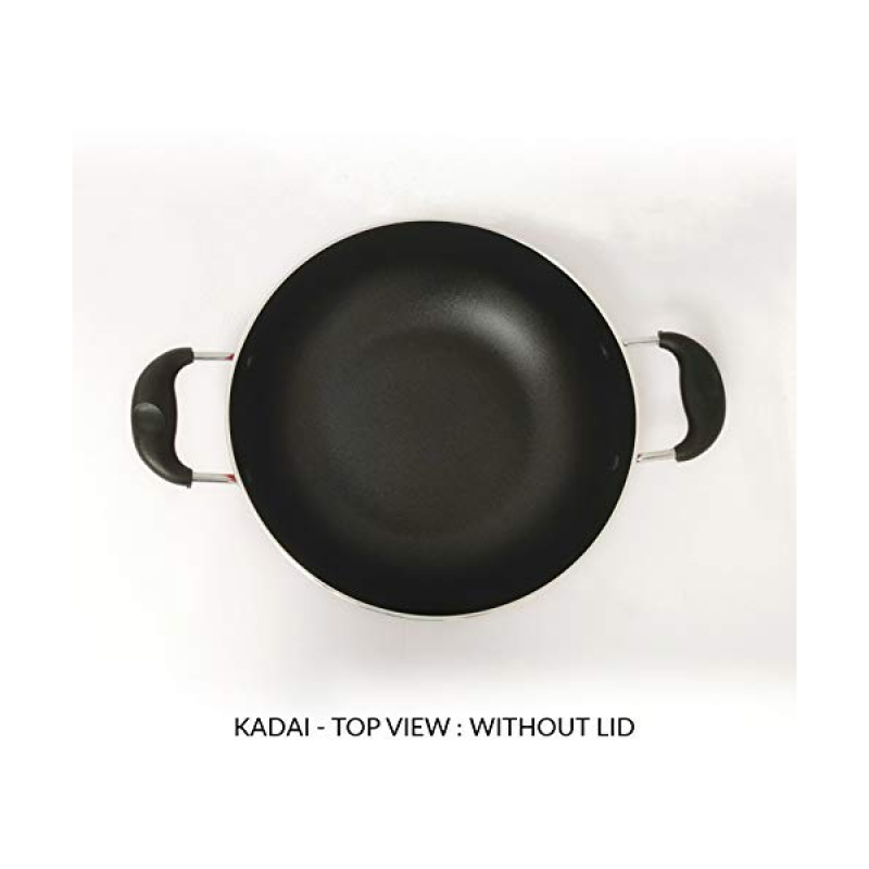 Nolta Popular Series Kadai with Glass Lid | 28 cm Nolta Popular Series Kadai with Glass Lid | 28 cm