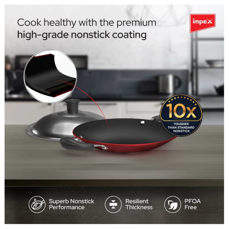 Impex IAC 2030 | Non-Stick | Aluminium Appachatty Impex IAC 2030 | Non-Stick | Aluminium Appachatty