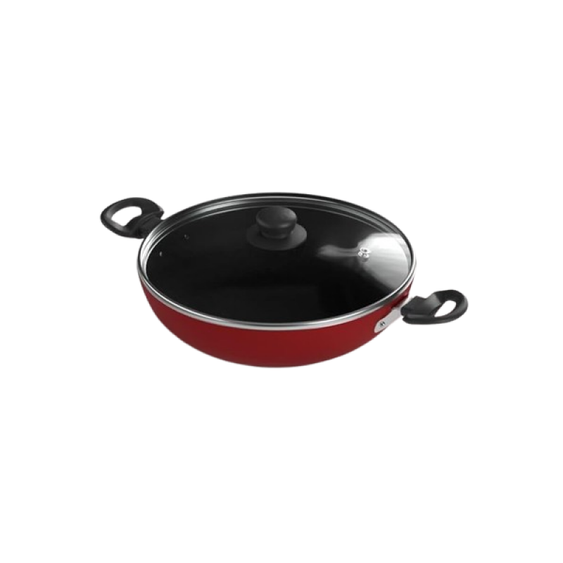 Impex Premium Induction Base Non Stick Aluminium Kadai Pan | IKP-2780 Impex Premium Induction Base Non Stick Aluminium Kadai Pan | IKP-2780