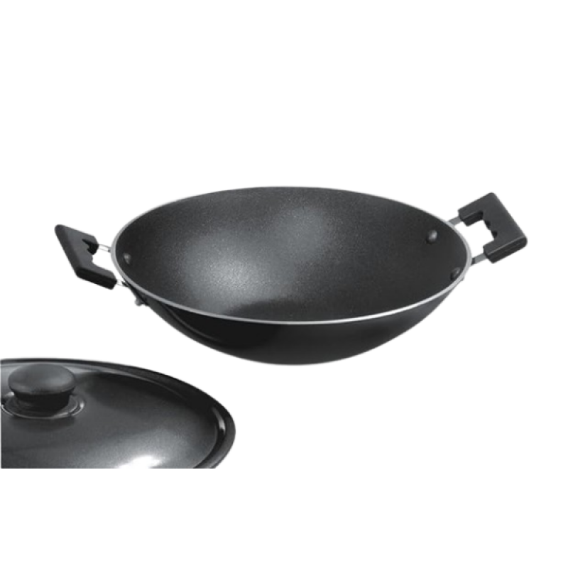 OK Non Stick DEEP KARAHI LARGE Kadai Pan