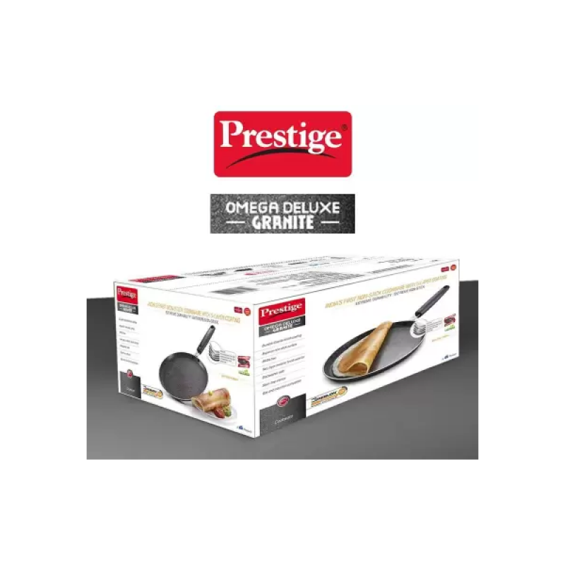 PRESTIGE | GRANITE OMNI | 280MM | 36302 TAWA PAN PRESTIGE | GRANITE OMNI | 280MM | 36302 TAWA PAN
