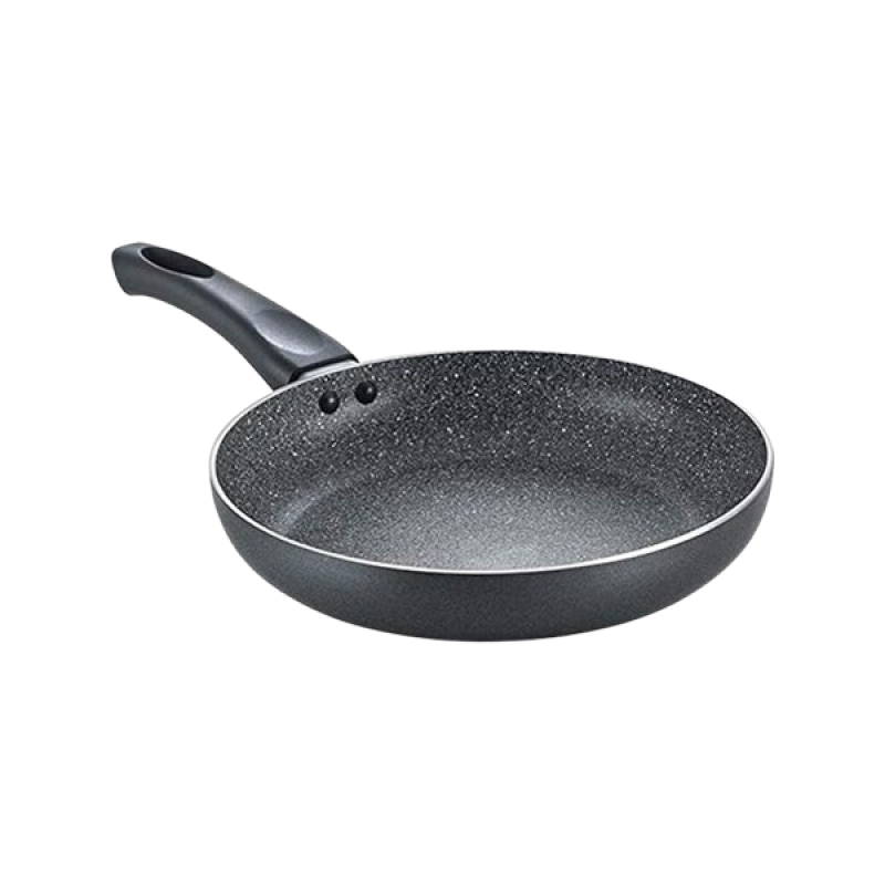 Prestige Omega Deluxe Granite Non Stick Round Base Fry Pan | 28cm | 3L | Black Prestige Omega Deluxe Granite Non Stick Round Base Fry Pan | 28cm | 3L | Black