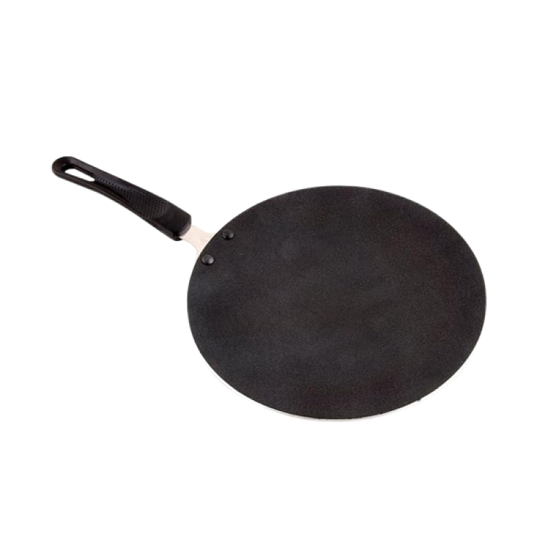 Prestige Aluminium Omega Select Plus Non-Stick Concave Tawa 25 cm | Black Prestige Aluminium Omega Select Plus Non-Stick Concave Tawa 25 cm | Black