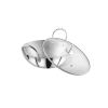 Blueberry’s Stainless Steel Kadai With Glass Lid