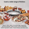 Hawkins Futura Appachatty | Breakfast Pan | Small Kadhai with Glass Lid | 0.9 L | NBFP09G Hawkins Futura Appachatty | Breakfast Pan | Small Kadhai with Glass Lid | 0.9 L | NBFP09G