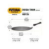 Hawkins NDT28 Non Stick Dosa Tawa | 28 cm Hawkins NDT28 Non Stick Dosa Tawa | 28 cm