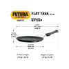 Hawkins Futura Nonstick Flat Tava | 26 cm | 4.88 mm | Black | NFT26P