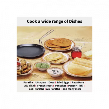 Hawkins Non Stick Flat Tawa | 30 cm | 4.88 mm | INFT30 Hawkins Non Stick Flat Tawa | 30 cm | 4.88 mm | INFT30