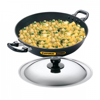 Hawkins Futura Nonstick Kadhai | 4 L | 30 cm | NK40S