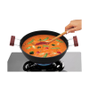 Hawkins Futura Deep Kadhai | Non Stick Kadai with Glass Lid | Flat Bottom Induction Kadhai | 5 L | INK50G Hawkins Futura Deep Kadhai | Non Stick Kadai with Glass Lid | Flat Bottom Induction Kadhai | 5 L | INK50G