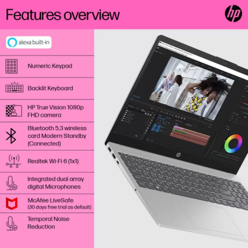HP Laptop 15 | AMD Ryzen 3 Quad Core 7320U | 8 GB | 512 GB | Silver | 15 FC0026AU HP Laptop 15 | AMD Ryzen 3 Quad Core 7320U | 8 GB | 512 GB | Silver | 15 FC0026AU