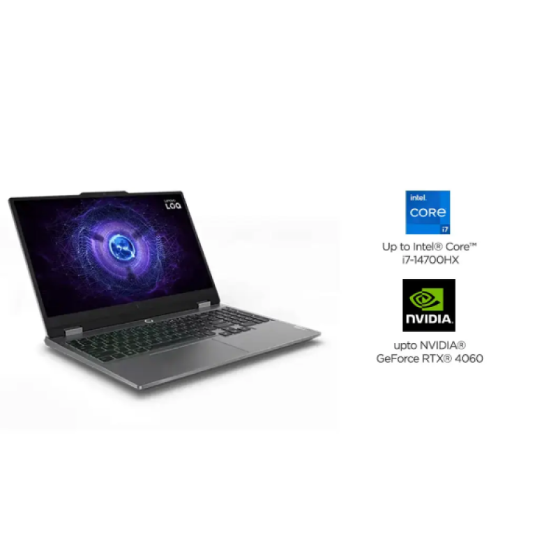 Lenovo LOQ Laptop | Intel core i7 14700HX | 16GB | 1TB SSD | RTX 4060 8GB | Luna gray | 83DV00HDIN Lenovo LOQ Laptop | Intel core i7 14700HX | 16GB | 1TB SSD | RTX 4060 8GB | Luna gray | 83DV00HDIN