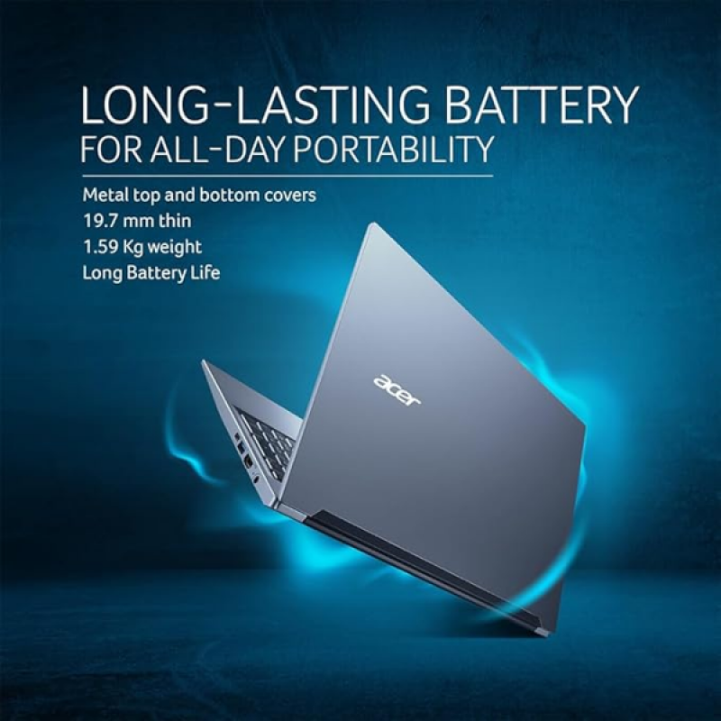 Acer Aspire Lite Laptop | Intel Core i3 | 13th Gen | 1305U | 8 GB | 512 GB | Steel Gray | UN 34ESI 005 Acer Aspire Lite Laptop | Intel Core i3 | 13th Gen | 1305U | 8 GB | 512 GB | Steel Gray | UN 34ESI 005