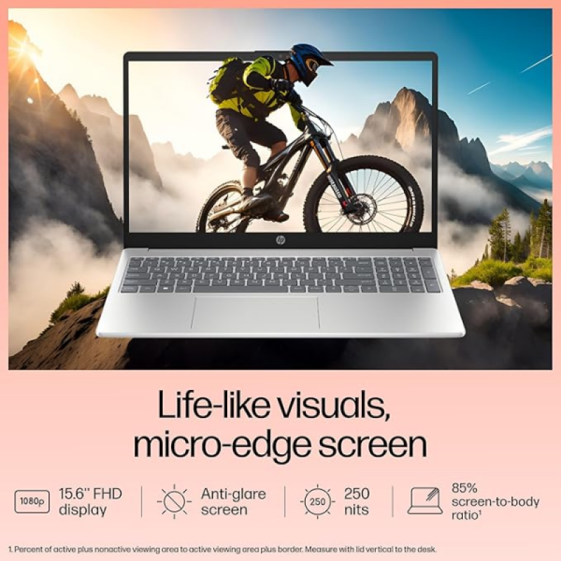 HP Laptop 15 | Intel Core i5 13th Gen 1334U | 8 GB| 512 GB | 39.62 (15.6 Inch) | Silver | 15-fd0220TU HP Laptop 15 | Intel Core i5 13th Gen 1334U | 8 GB| 512 GB | 39.62 (15.6 Inch) | Silver | 15-fd0220TU