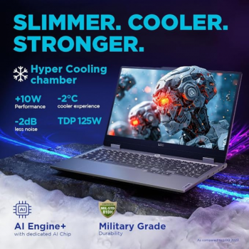Lenovo LOQ Gaming Laptop | Intel Core i5 12th Gen 12450HX | 16GB | 512GB SSD | NVIDIA RTX 3050 | Grey | 83GS003NIN Lenovo LOQ Gaming Laptop | Intel Core i5 12th Gen 12450HX | 16GB | 512GB SSD | NVIDIA RTX 3050 | Grey | 83GS003NIN