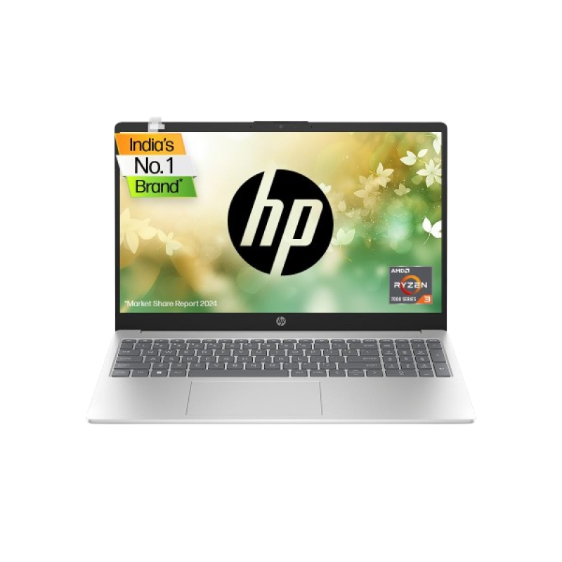 HP 15 Laptop | AMD Ryzen 3 7320U | 8 GB | 512 GB SSD | Natural Silver |15-fc0154AU HP 15 Laptop | AMD Ryzen 3 7320U | 8 GB | 512 GB SSD | Natural Silver |15-fc0154AU