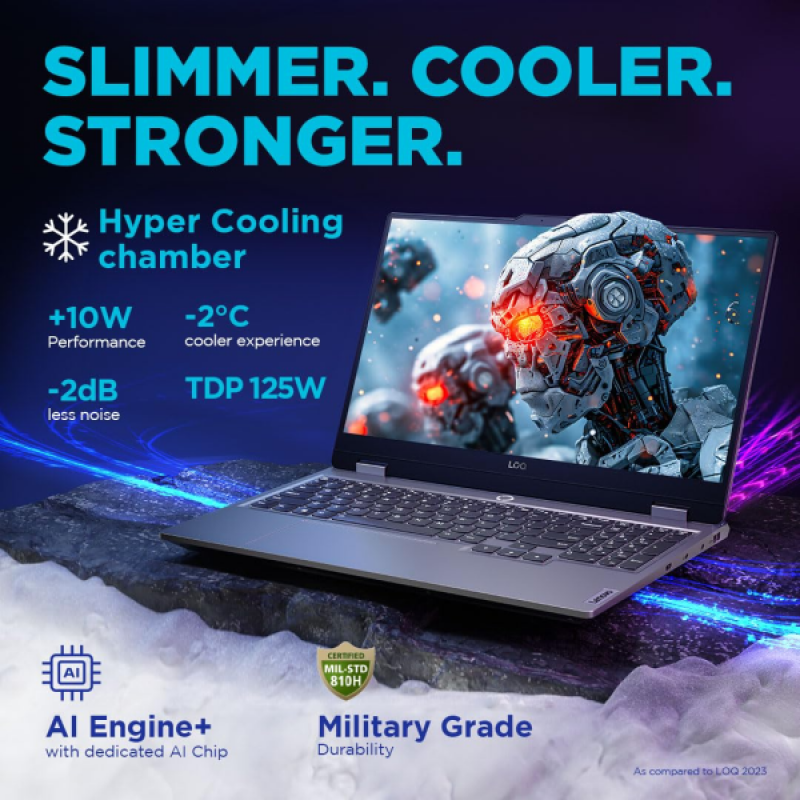 Lenovo LOQ Gaming Laptop | AMD Ryzen 7 7435HS | 24GB | 512GB SSD | NVIDIA RTX 4050 6GB | Luna Grey | 83JC00EGIN Lenovo LOQ Gaming Laptop | AMD Ryzen 7 7435HS | 24GB | 512GB SSD | NVIDIA RTX 4050 6GB | Luna Grey | 83JC00EGIN