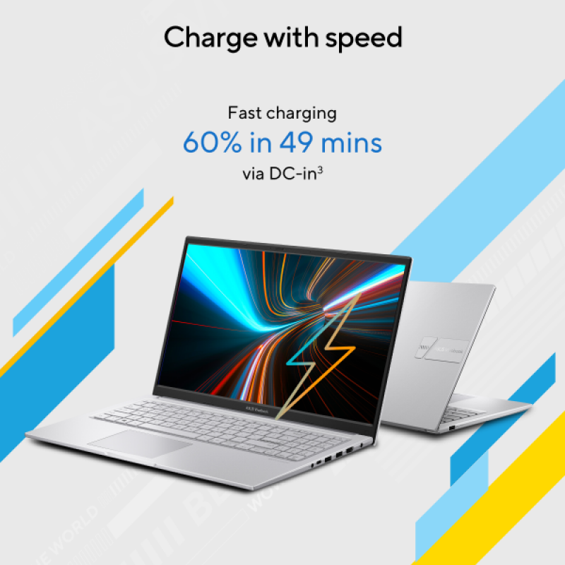 ASUS Vivobook 15 Laptop | Intel Core i5 13th Gen 1335U | 16 GB | 512 GB SSD | Cool Silver | X1504VA-NJ540WS ASUS Vivobook 15 Laptop | Intel Core i5 13th Gen 1335U | 16 GB | 512 GB SSD | Cool Silver | X1504VA-NJ540WS