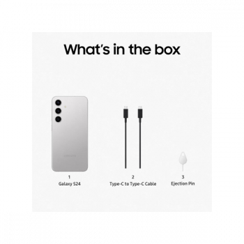 Samsung Galaxy S24 5G | 8 GB | 256 GB | Marble Gray Samsung Galaxy S24 5G | 8 GB | 256 GB | Marble Gray