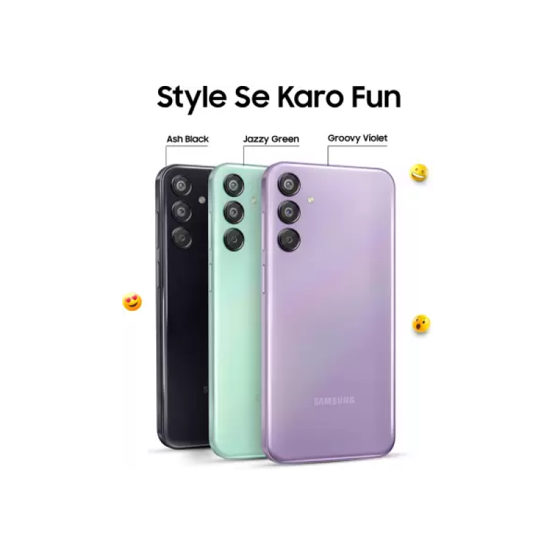 Samsung Galaxy F15 5G | 4 GB RAM | 128 GB | Groovy Violet Samsung Galaxy F15 5G | 4 GB RAM | 128 GB | Groovy Violet