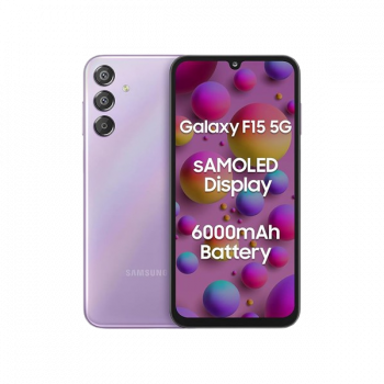 Samsung Galaxy F15 5G | 6 GB RAM | 128 GB | Groovy Violet