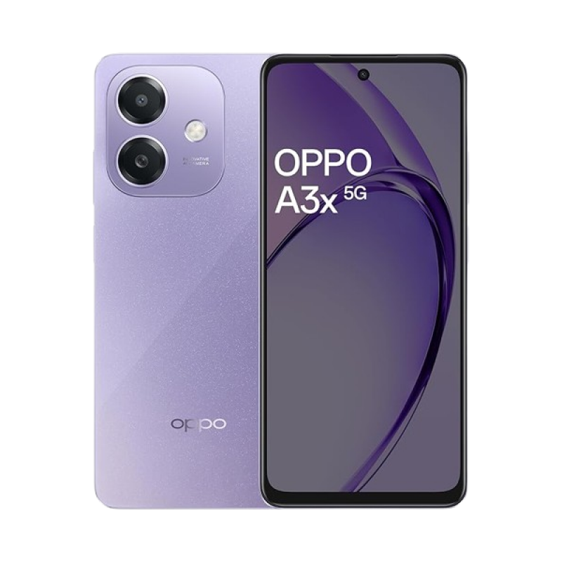 OPPO A3X 5G | 4 GB | 128 GB | Starry Purple OPPO A3X 5G | 4 GB | 128 GB | Starry Purple