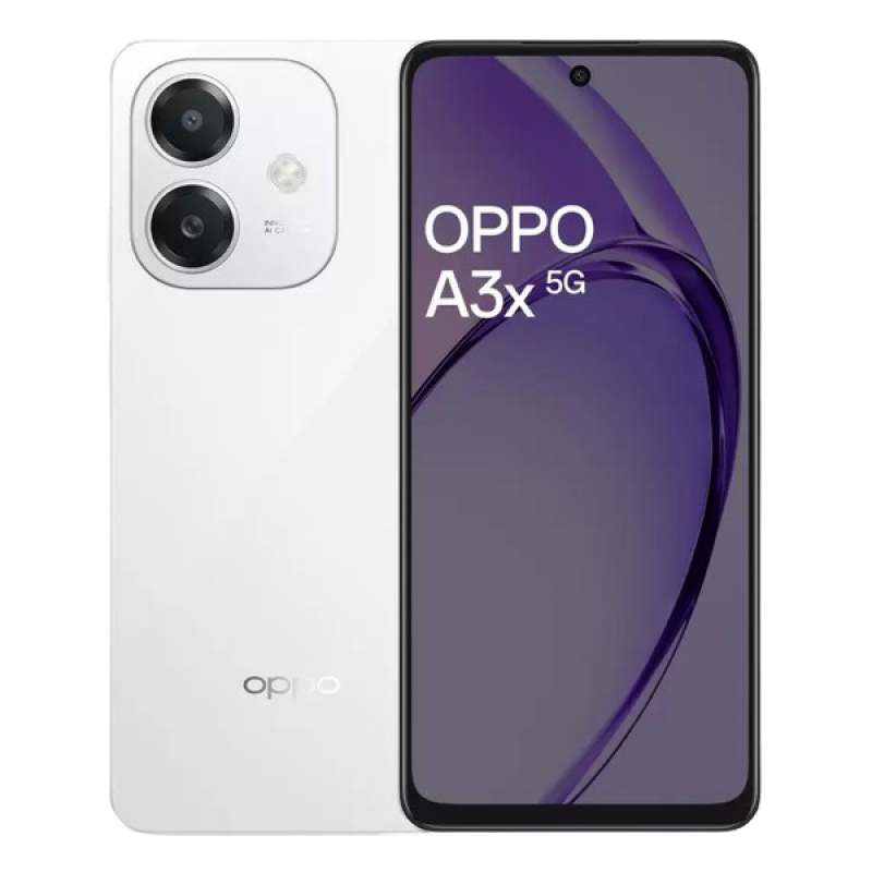 OPPO A3X 5G | 4 GB | 128 GB | Starlight White OPPO A3X 5G | 4 GB | 128 GB | Starlight White