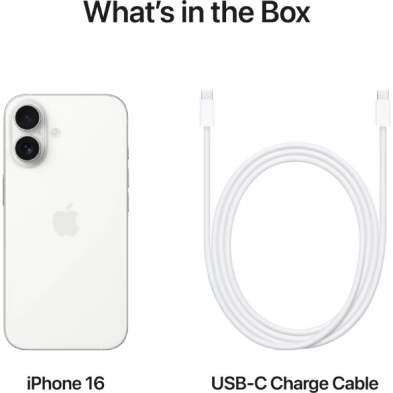 Apple iPhone 16 | 512 GB | White Apple iPhone 16 | 512 GB | White