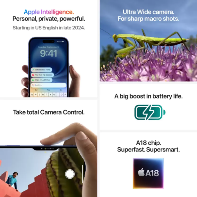 Apple iPhone 16 Plus | 256 GB | Teal Apple iPhone 16 Plus | 256 GB | Teal