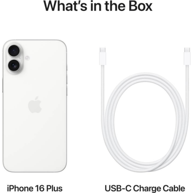 Apple iPhone 16 Plus | 128 GB | White Apple iPhone 16 Plus | 128 GB | White