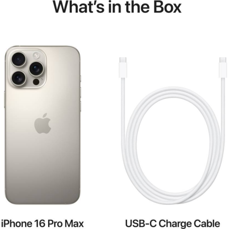 Apple iPhone 16 Pro Max | 512 GB | Natural Titanium Apple iPhone 16 Pro Max | 512 GB | Natural Titanium