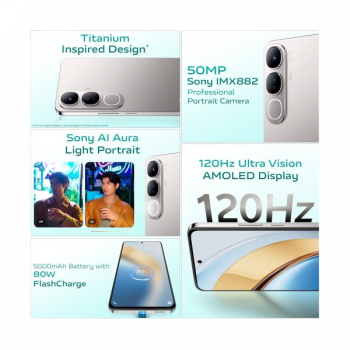 Vivo Y300 5G | 8GB | 128GB | Titanium Silver