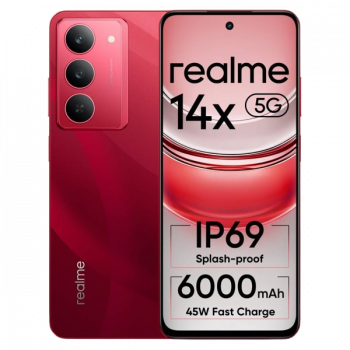Realme 14x 5G | 6 GB | 128 GB | Jewel red
