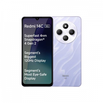 Redmi 14C 5G | 4 GB | 128 GB | Stardust Purple